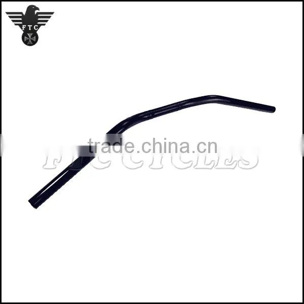 Gloss Black Heavy Duty 7/8'' Handlebar for Cruiser Cafe Racer Bike photo-2