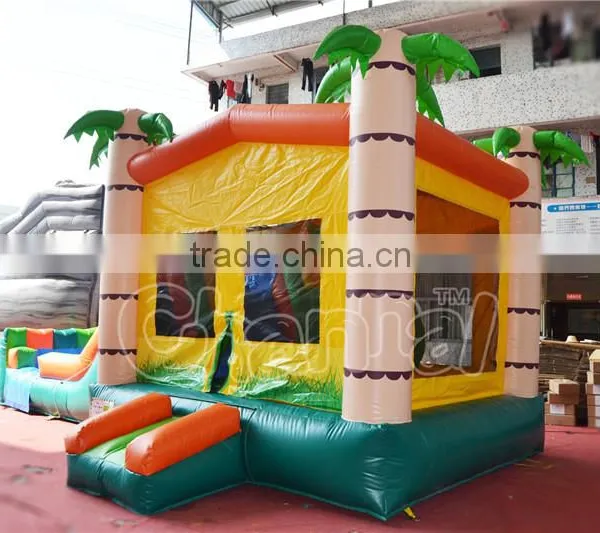 Factory Direct Inflatable Slide,inflatable Combo ,inflatable Jumping Bouncer With Palm Tree Quality Choice photo-4