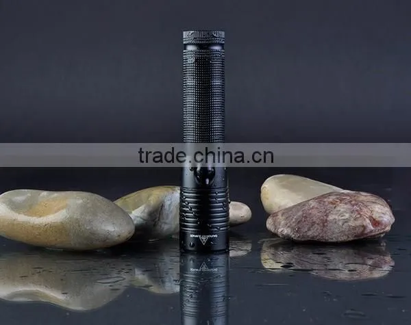 POPPAS-807 3w 150lumens Aluminum Flat LED Flashlight Strong Light Flashlight photo-5