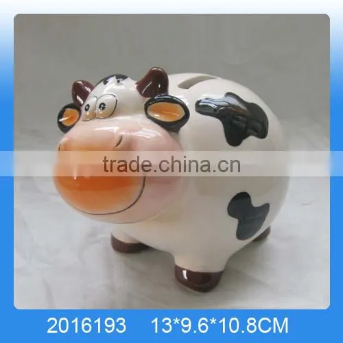 2016 New Arrival Lovely Painting Ceramic Sea Horse Money Bank,Ceramic Money Box,Ceramic Coin Bank photo-5