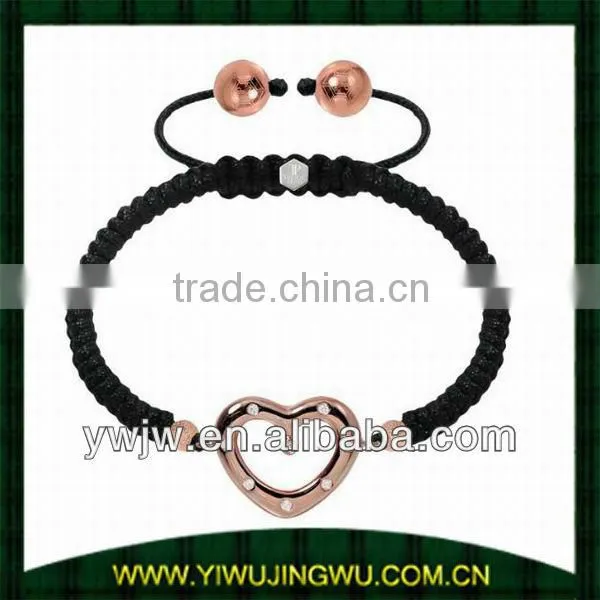 Fiji Bracelet Style Bracelet With Heart Pendant(JW-G10543)