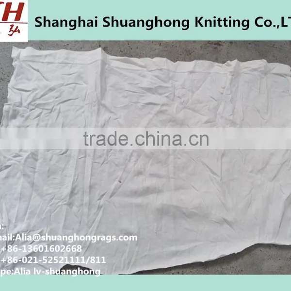 Second Hand White Clothing Wiping Rags(Bleaching & Sterile) photo-2
