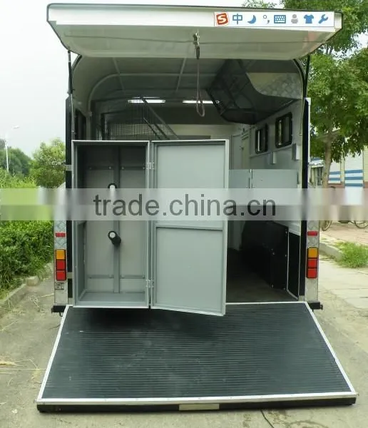 2 Horse Angle Load Float Extended Height & Length photo-4