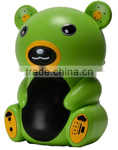 Willico Cute Mini Hifi Portable Bear Speaker Wirh Wireless Mic photo-5