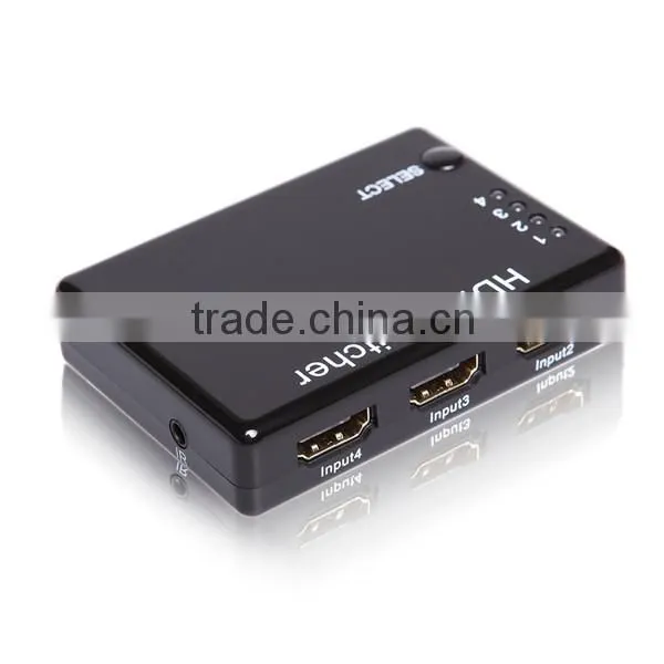 HDMI Intelligent Mini Switch 4X1 V1.3 Supports 3D 1080p photo-3