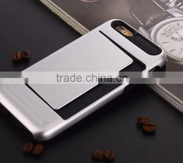 2016 New Style Best Price With Card Holder Function Mobile Phone Case,For Samsung S6 Edge Case photo-5