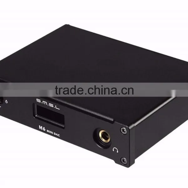 SMSL M6 32Bit/384KHz HiFi Multifunctional Mini DAC Decoder + Headphone Amplifier Asynchronous photo-3
