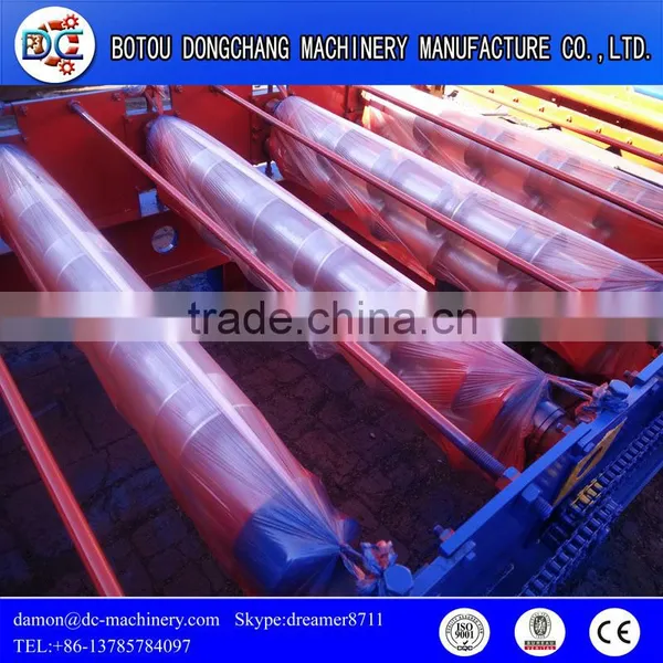 Hot Sale Professional Trapezoidal Profile Roofing Sheet Roll Forming Machine For Steel Construction photo-4