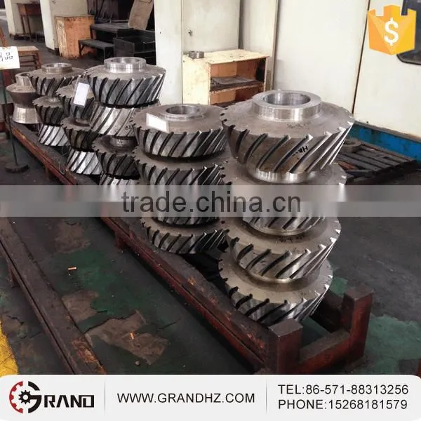 Customized Large Steel Forged Spiral Bevel Gear photo-2