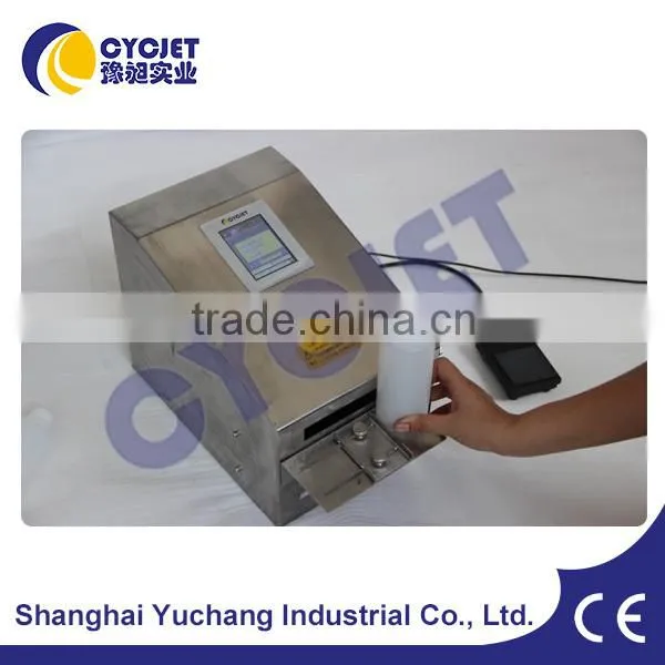 CYCJET New Design Jar Cap Inkjet Printer/Batch Date Printer for Food/Manual Inkjet Coder photo-2