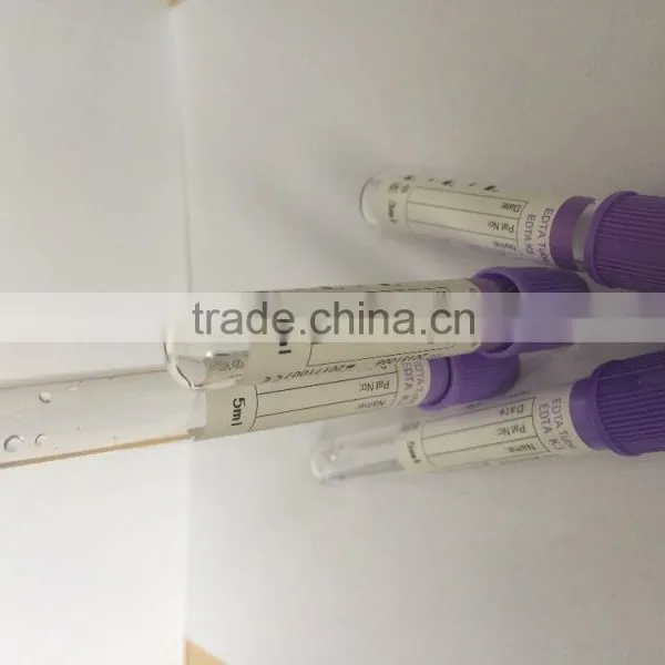 Ganda Purple Top Vacutainer Tubes for Sale photo-2