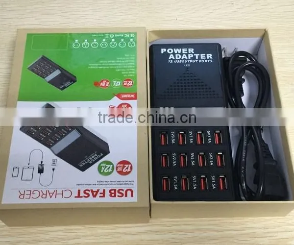 Hot New Products for 2015 Multi USB Charger 12 Port Charging Station for Mobile Phone photo-6