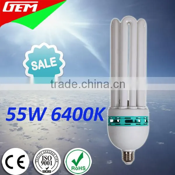 4U/Spiral CFL Lamp E27 6400K 220V 55W Energy Saver With CE ROHS photo-2