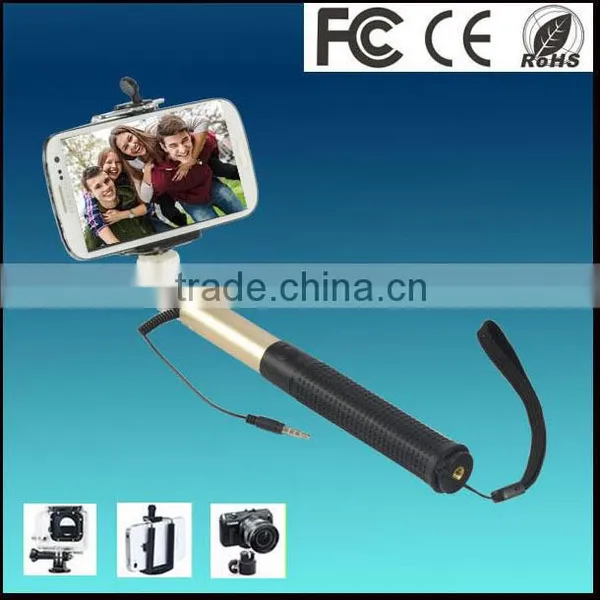 Extended Rotary Battery Operated Hidden Camera Selfie Stick