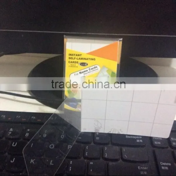 A4 Self-sealing Laminating Film/self-laminating Film Pouches for Photo, Document photo-4