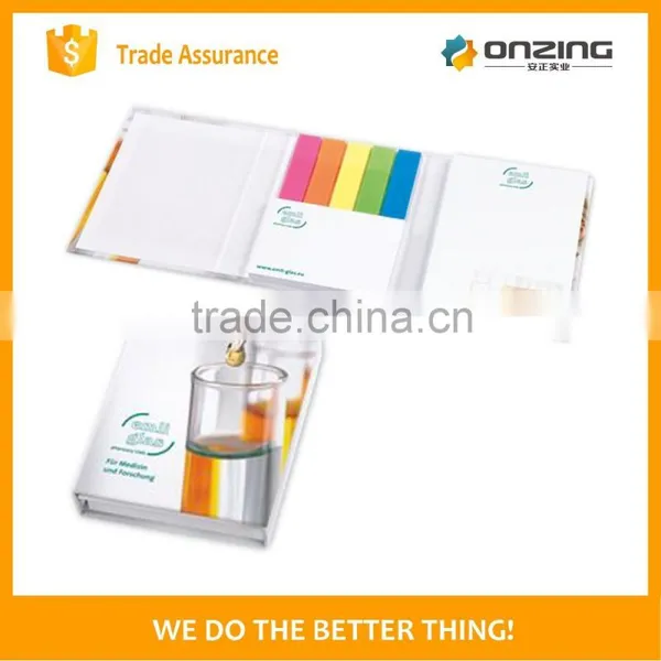 Custom Sticky Memo Notes Pad Assorted as a Book With Hard Cover photo-5