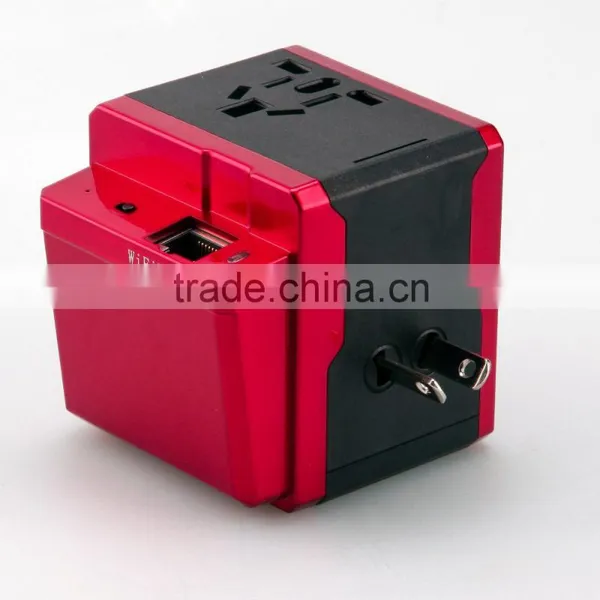 JIUSHANG 2 Usb Wifi Universal Travel Plug Adapter photo-3