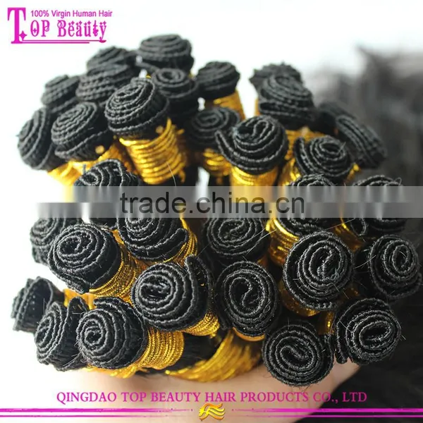 Hot!!! Wholesale Unprocessed Human Hair Wavy 100%hand Tied Virgin Indian Remy Hair Weft photo-6