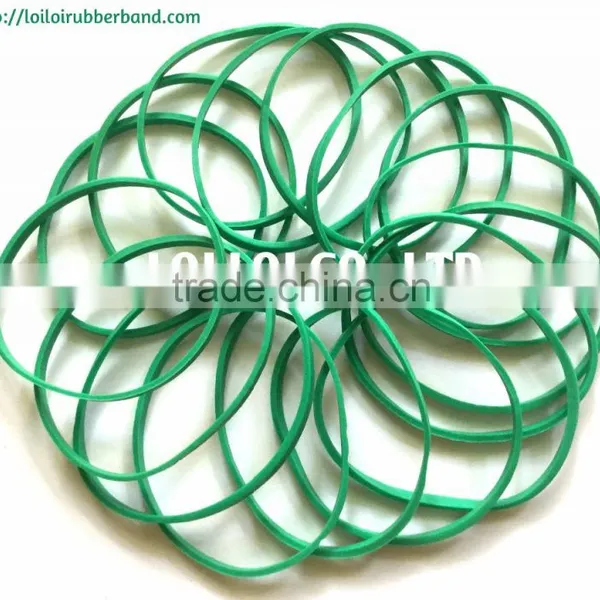 Green Rubber Band High Quality / Durable Hottest Products From 100% Natural Rubber Band photo-3