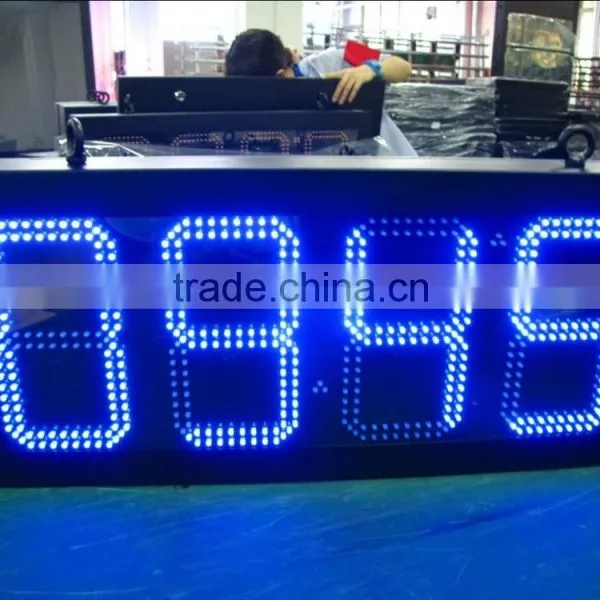 LED Time Display Sign/Countdown LED Display Digital Marathon Tim Temperature LED Wall Clocks