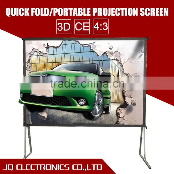 4:3 100 Inch Outdoor Fast Fold View Projector Screen/fast Folding Projector Screen photo-4