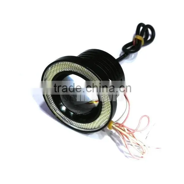 2.5'' Inches Universal Auto Fog Lamp Daytime Driving Lamp,car COB Angel Eyes Projector Lens photo-2
