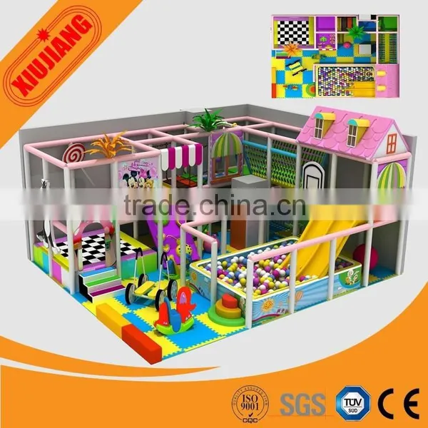 100% Safe Colorful Kids Soft Indoor Playground Equipment,Kids Indoor Playground For Sale photo-3