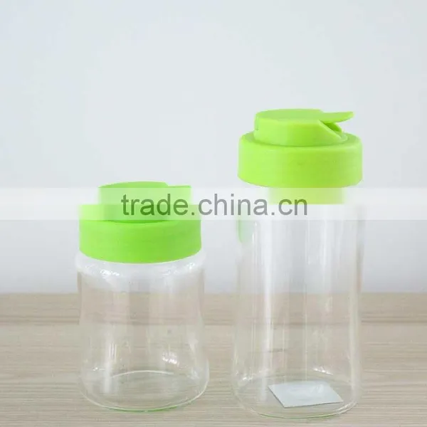 Wholesale Glass Jar Glass Bottle With Food-safe Silicone Lid High Borosilicate Glassware N6260 photo-2