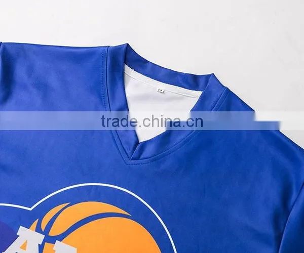 Sublimation Cheap Long Sleeve Training Shirt Basketball Shirt photo-4