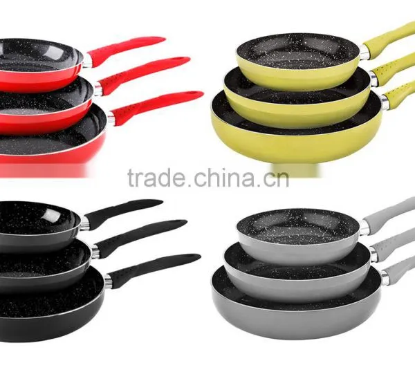 3pc Aluminium Non-stick Pan photo-2