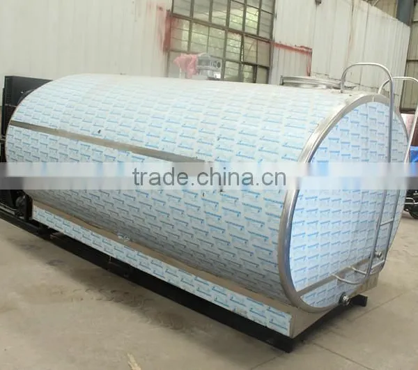 Milk Cooling Tank 10000L Capacity Dairy Farm Milk Tank With Copeland Compressors Electric Motor photo-3