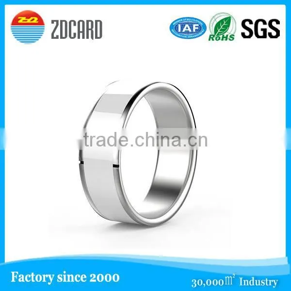 Customized Smart Rfid Ring With NFC Chip Inside Support ISO14443, ISO 18092 Protocol photo-5