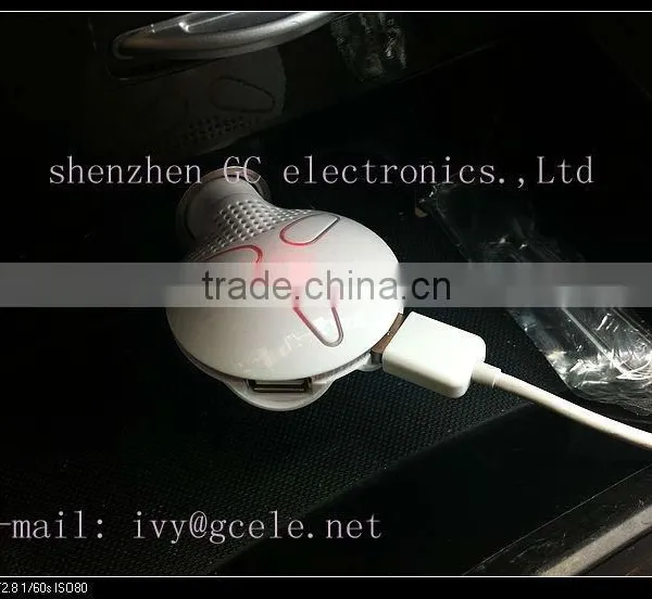 usb car charger with twin USB socket