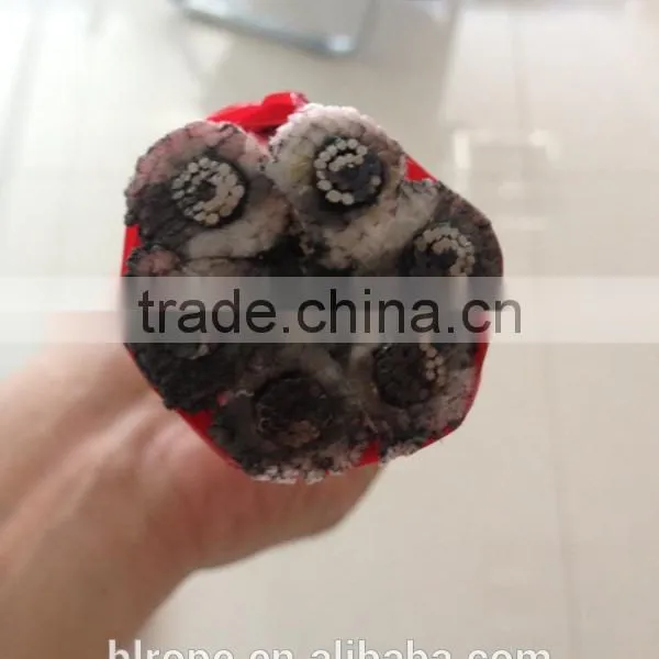 6strands 14MM Polysteel rope for deap sea fishing