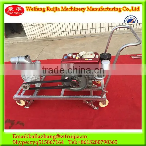 Agriculture Machinery 8hp Water Cooled Diesel Engine and Hand Push Type Irrigation Water Pump photo-3