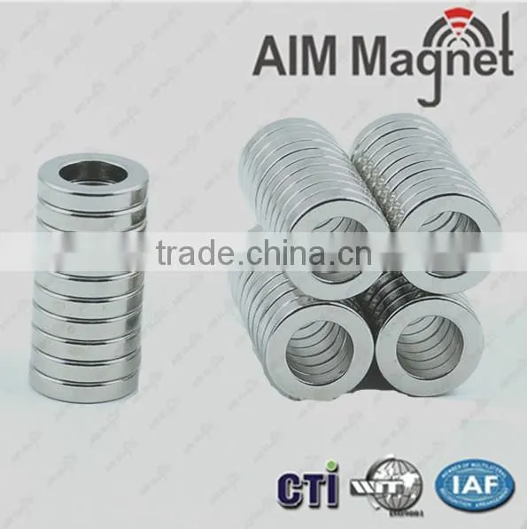 Ring Shape Raw Earth Permanent Magnet N52 photo-5