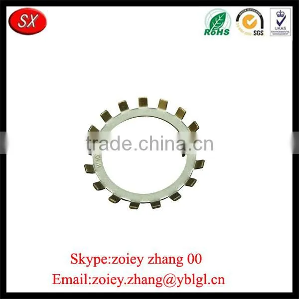 Guangdong Manufacturer Precisioon Zinc Plating Carbon Steel Lock Washer photo-3