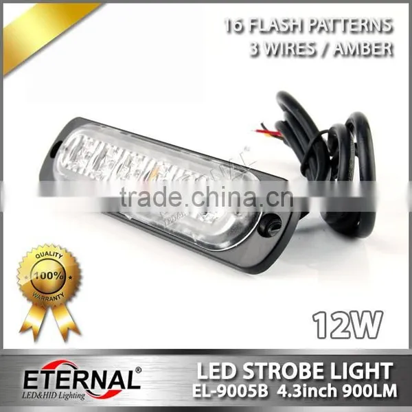 12W Forklift Safety Light Led Warning Light Bars Industry Vehicle Forestry Construction Farm Agriculture Equipment Work Lamp