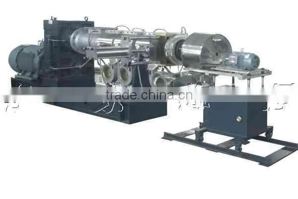 Mini Plastic Masterbatch Granulator Single Screw Extruder Machine photo-3