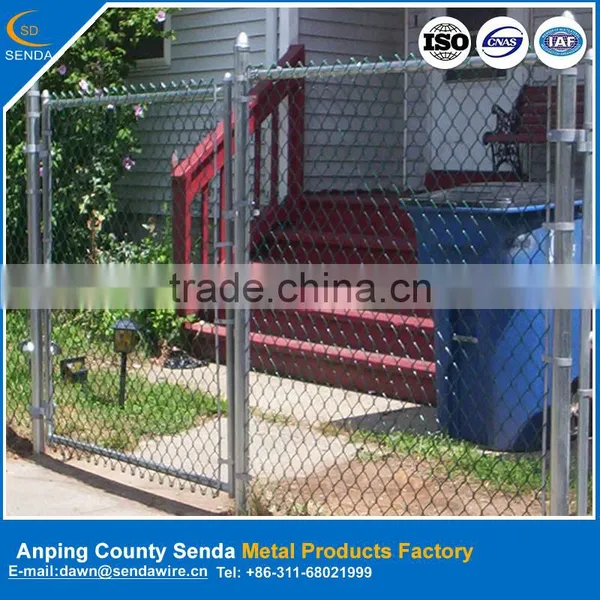 Chain Link Fencing Reinforcing Mesh/iron Rod Made Diamond Wire Mesh Fence photo-4