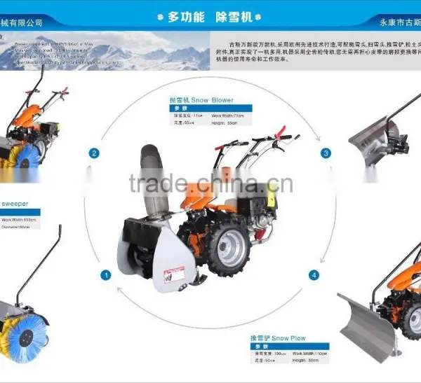 Power Sweeper Gasoline Sweeper 13HP Engine photo-4