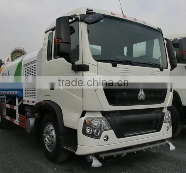 New Face Sinotruk Howo T5G 180hp 4x2 10cubic Meter Water Tankers for Sale photo-2