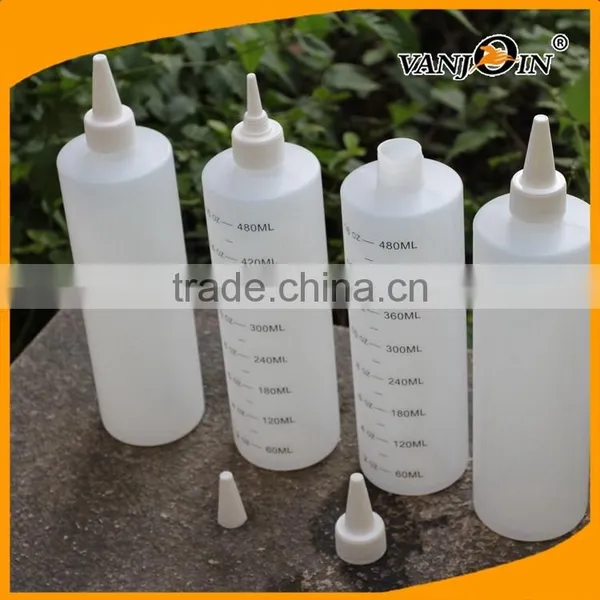 Empty 16oz Plastic Squeeze Dropper Bottles photo-4