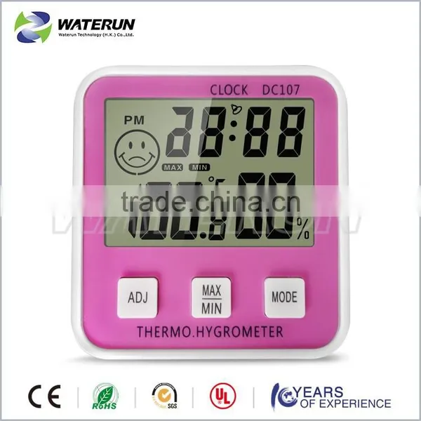 Digital Wireless Thermometer+Clock+Hygrometer photo-2
