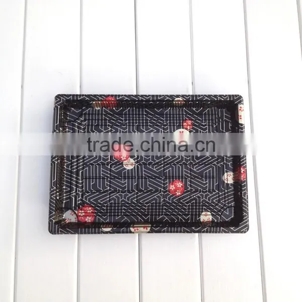 Big Rectangular Flower Japan Food Sushi Food Plate photo-4
