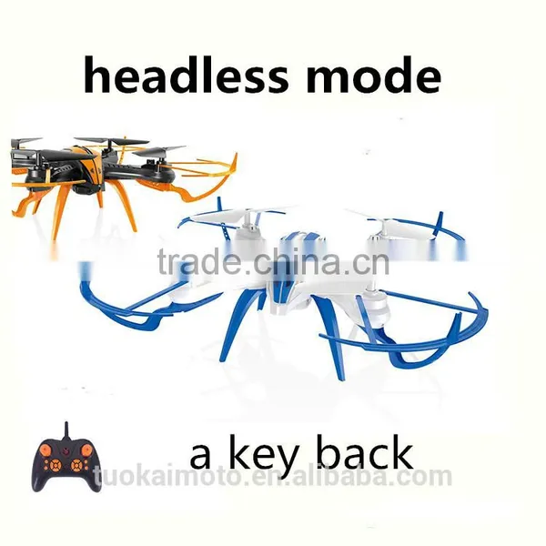 Remote Control Four - Axis Aircraft a Key Return Headless Mode UAV Aircraft Plastic DIY Toy Drone photo-6