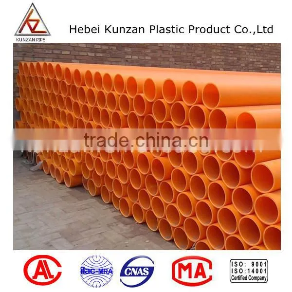 Conduit Plastic Corrugated Modified pp MPP Cable Tube photo-5