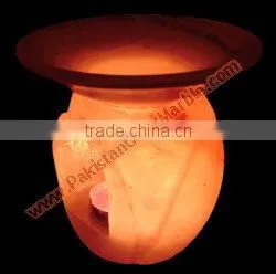 PAKISTAN FACTORY Cheap Customized Size HIMALAYAN SALT OIL BURNERS photo-3