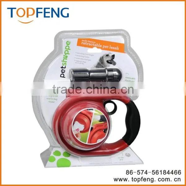 Retractable Pet Leash Flashlight/muotipurpose Tractor/led Light Leash photo-3