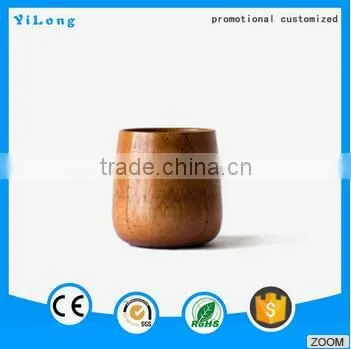 Custom Handmade Wholesale Drink Wooden Round Cup photo-4